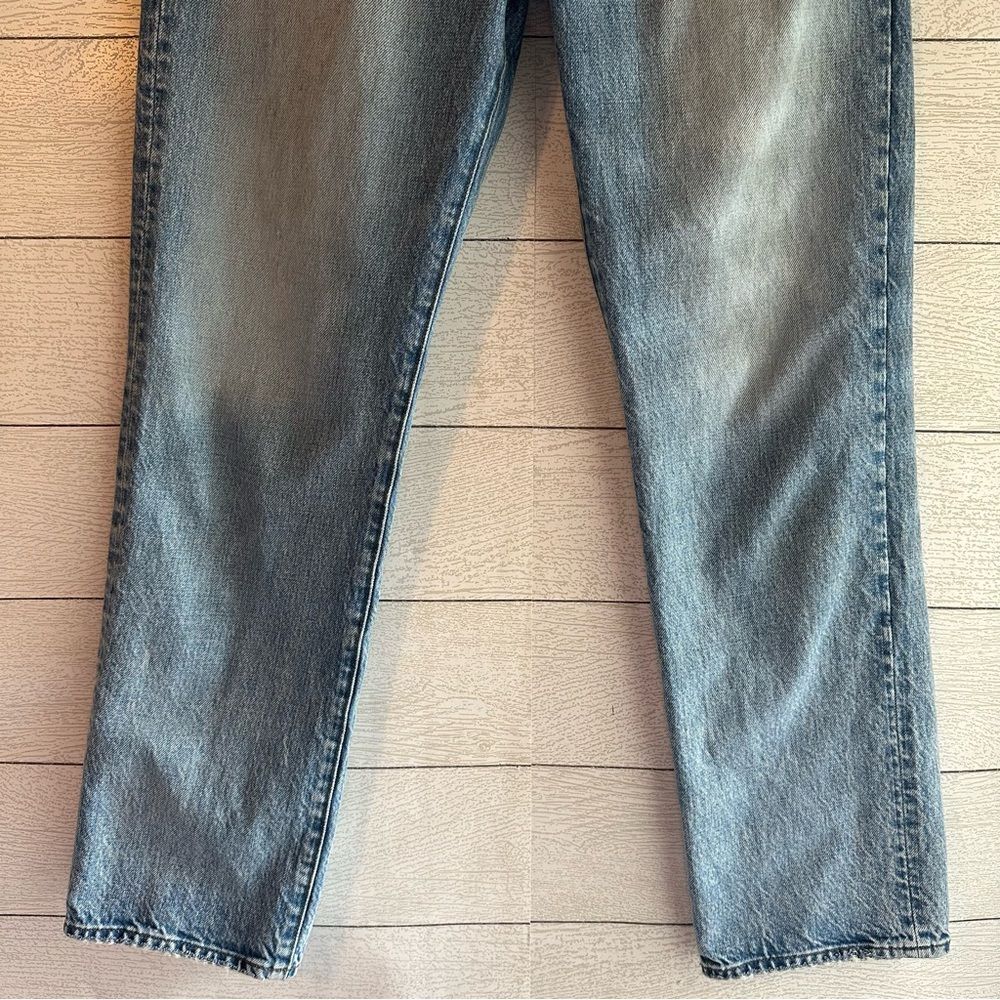 MADEWELL The '90s Straight Jean Mercer Wash Rigid Size 28 - Picture 5 of 16